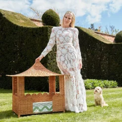 Sale Mrs. Alice Dorothy Pagoda Dog Bed