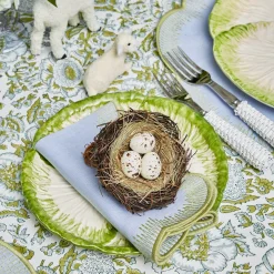Clearance Mrs. Alice Easter Nest Napkin Rings (Set Of 4)