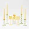 Hot Mrs. Alice Eden Green & Yellow Candlescape