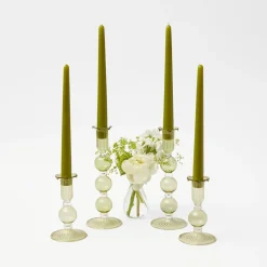 Best Mrs. Alice Eden Green Candle Set (Apple Green)