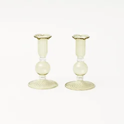 New Mrs. Alice Eden Green Candle Set (Spring Green)