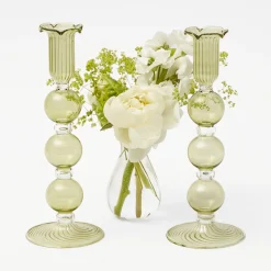 New Mrs. Alice Eden Green Candle Set (Spring Green)