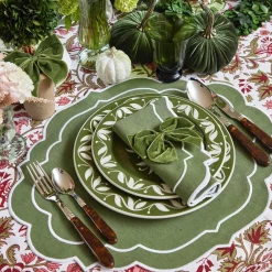 Mrs. Alice Edie Moss Green Napkins (Set Of 4)