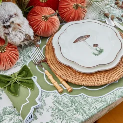 Mrs. Alice Edie Moss Green Napkins (Set Of 4)