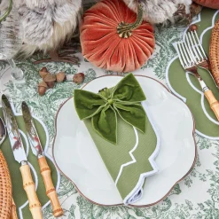 Mrs. Alice Edie Moss Green Napkins (Set Of 4)