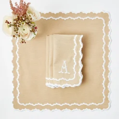 Mrs. Alice Edith Sand Napkins (Set Of 4)