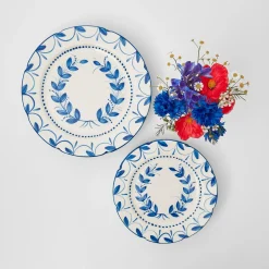 Best Mrs. Alice Elizabeth Garland Dinner & Starter Plates (Set Of 8)