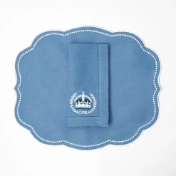 Online Mrs. Alice Eloise Blue Placemats & Coronation Napkins (Set Of 4)