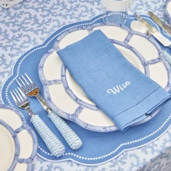 Clearance Mrs. Alice Eloise Blue Placemats (Set Of 4)