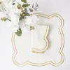 Hot Mrs. Alice Eloise Gold Napkins (Set Of 4)