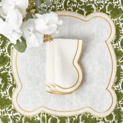 Hot Mrs. Alice Eloise Gold Napkins (Set Of 4)