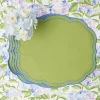 Discount Mrs. Alice Eloise Green And Blue Placemats (Set Of 4)