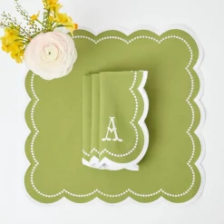Mrs. Alice Elsa Green Napkins (Set Of 4)