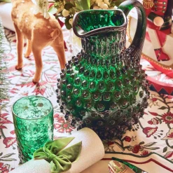 Best Mrs. Alice Emerald Green Hobnail Jug
