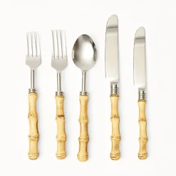 Clearance Mrs. Alice Faux Bamboo Cutlery (5 Piece)