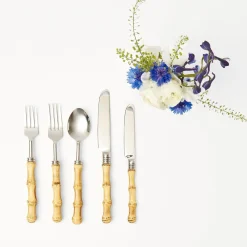 Clearance Mrs. Alice Faux Bamboo Cutlery (5 Piece)