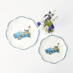 New Mrs. Alice Fiat Jolly Starter Plates (Set Of 4)