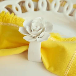 Sale Mrs. Alice Fiore Porcelain Napkin Rings (Set Of 4)