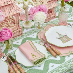 Clearance Mrs. Alice Fleur Pink Napkins (Set Of 4)