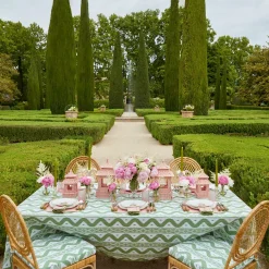 New Mrs. Alice Fleur Pink Placemats & Napkins (Set Of 4)