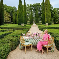 New Mrs. Alice Fleur Pink Placemats & Napkins (Set Of 4)