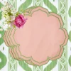 Hot Mrs. Alice Fleur Pink Placemats (Set Of 4)