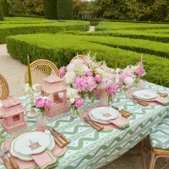 Hot Mrs. Alice Fleur Pink Placemats (Set Of 4)