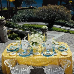 Best Mrs. Alice Fleur Turquoise Napkins (Set Of 4)