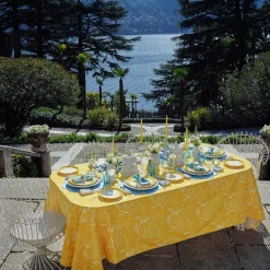 New Mrs. Alice Fleur Turquoise Placemats (Set Of 4)