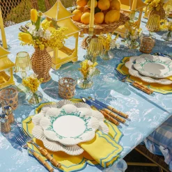 Hot Mrs. Alice Fleur Yellow Napkins (Set Of 4)