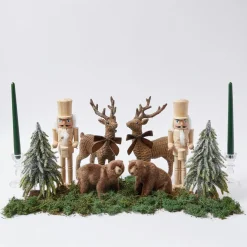 New Mrs. Alice Forest Green Candles (Set Of 8)
