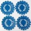 Discount Mrs. Alice French Blue Garland Dinner Plates (Set Of 4)