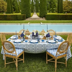 Outlet Mrs. Alice Gabrielle Blue Napkins (Set Of 4)