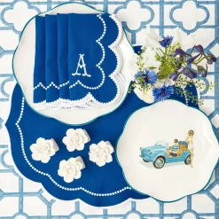Best Mrs. Alice Gabrielle Blue Placemats (Set Of 4)