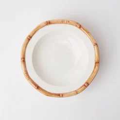 Sale Mrs. Alice Geometric Bamboo Bowl