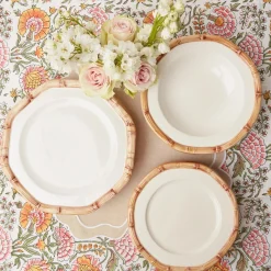 Sale Mrs. Alice Geometric Bamboo Bowl