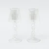Online Mrs. Alice Glass Lantern Tea Light Holder (Pair) - 18Cm