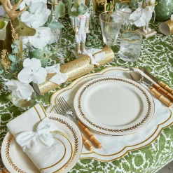 Discount Mrs. Alice Gold Garland Dinner Plate