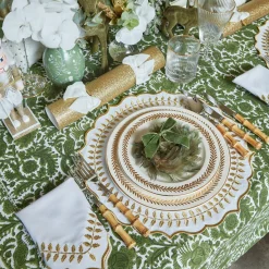 New Mrs. Alice Gold Garland Starter Plate