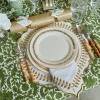 Mrs. Alice Gold Garland Starter Plates (Set Of 4)