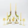 Best Mrs. Alice Green & Yellow Parrot Candlescape