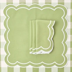 Clearance Mrs. Alice Green Applique Napkins (Set Of 4)