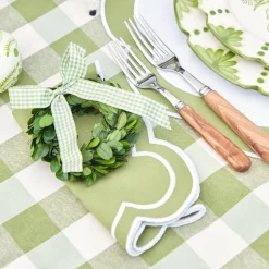 Clearance Mrs. Alice Green Applique Napkins (Set Of 4)