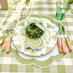 Clearance Mrs. Alice Green Applique Napkins (Set Of 4)