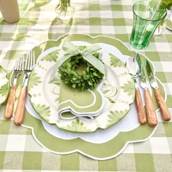 Clearance Mrs. Alice Green Applique Napkins (Set Of 4)