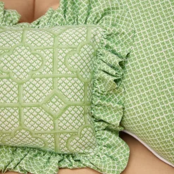 Sale Mrs. Alice Green Bamboo Trellis Fabric