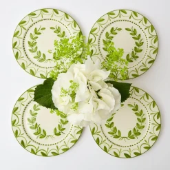New Mrs. Alice Green Garland Starter Plates (Set Of 4)