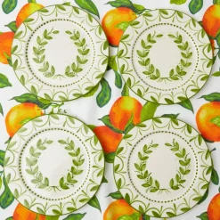 New Mrs. Alice Green Garland Starter Plates (Set Of 4)