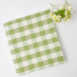 Best Mrs. Alice Green Gingham Tablecloth