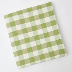 Best Mrs. Alice Green Gingham Tablecloth